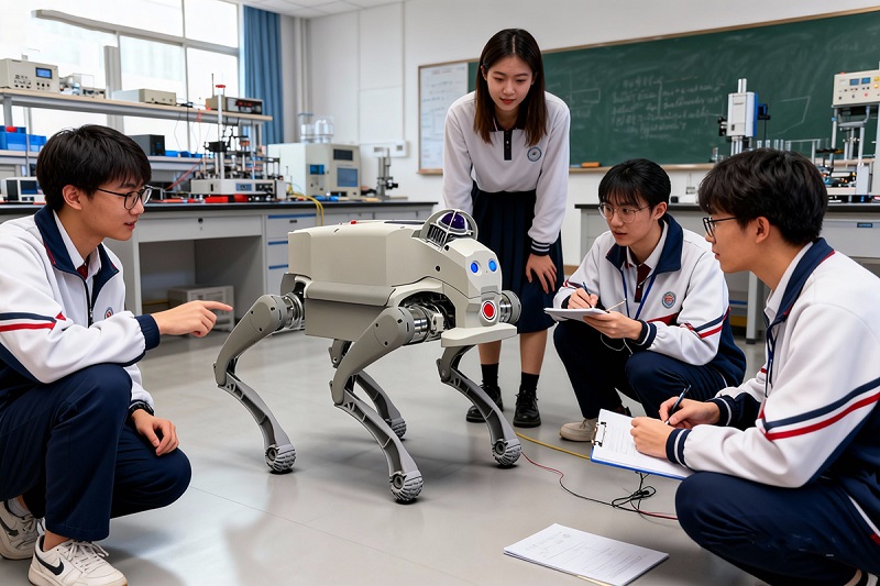 ?淺談智璟機(jī)器狗在院?？蒲兄械膬r(jià)值